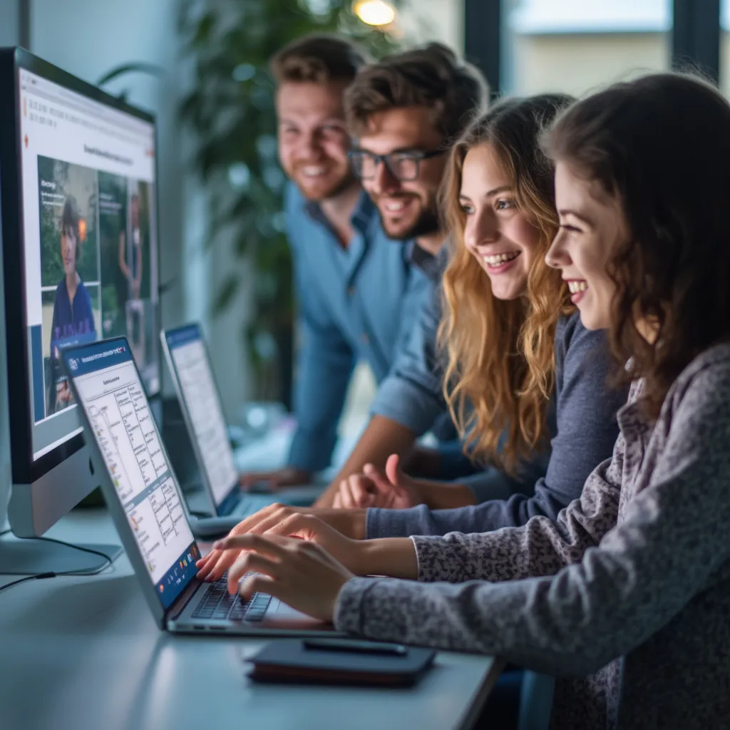 Captura de pantalla de la plataforma EducaOnline rediseñada